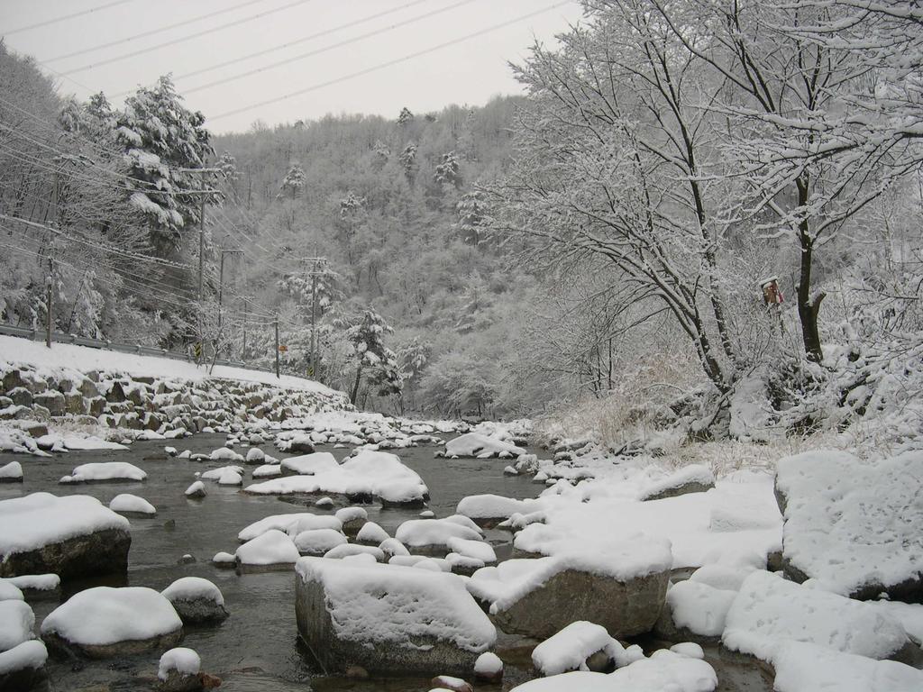 Happy Dream Pension Pyeongchang Bagian luar foto