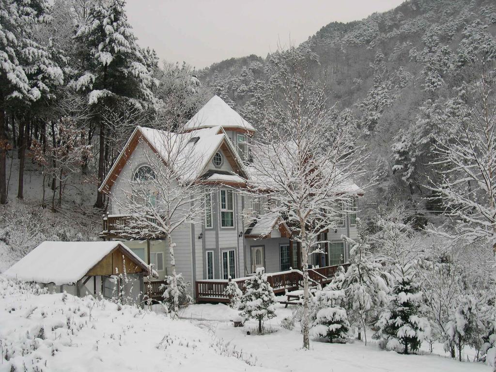Happy Dream Pension Pyeongchang Bagian luar foto
